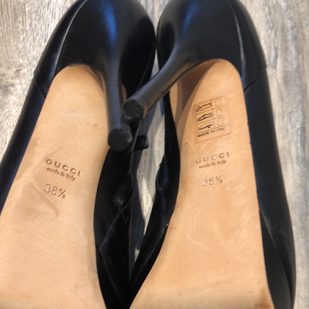 Gucci Open Toe Platform heels! - Picture 4 of 7